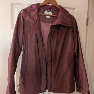 Columbia Maroon Jacket